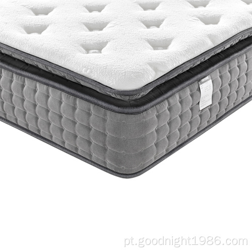 Qualidade Customeried Size Double Memory High Density Foam Bedroom Colchão de molas de bolso